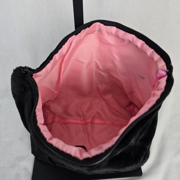 Juicy Couture Black Velvet Cosmetic Bag - Picture 6 of 15